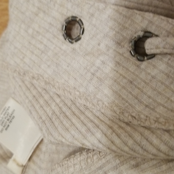 💥3 for $10💥 Wetseal Ribbed Shirttail Dress w/ Lace-up Neckline - Picture 11 of 11